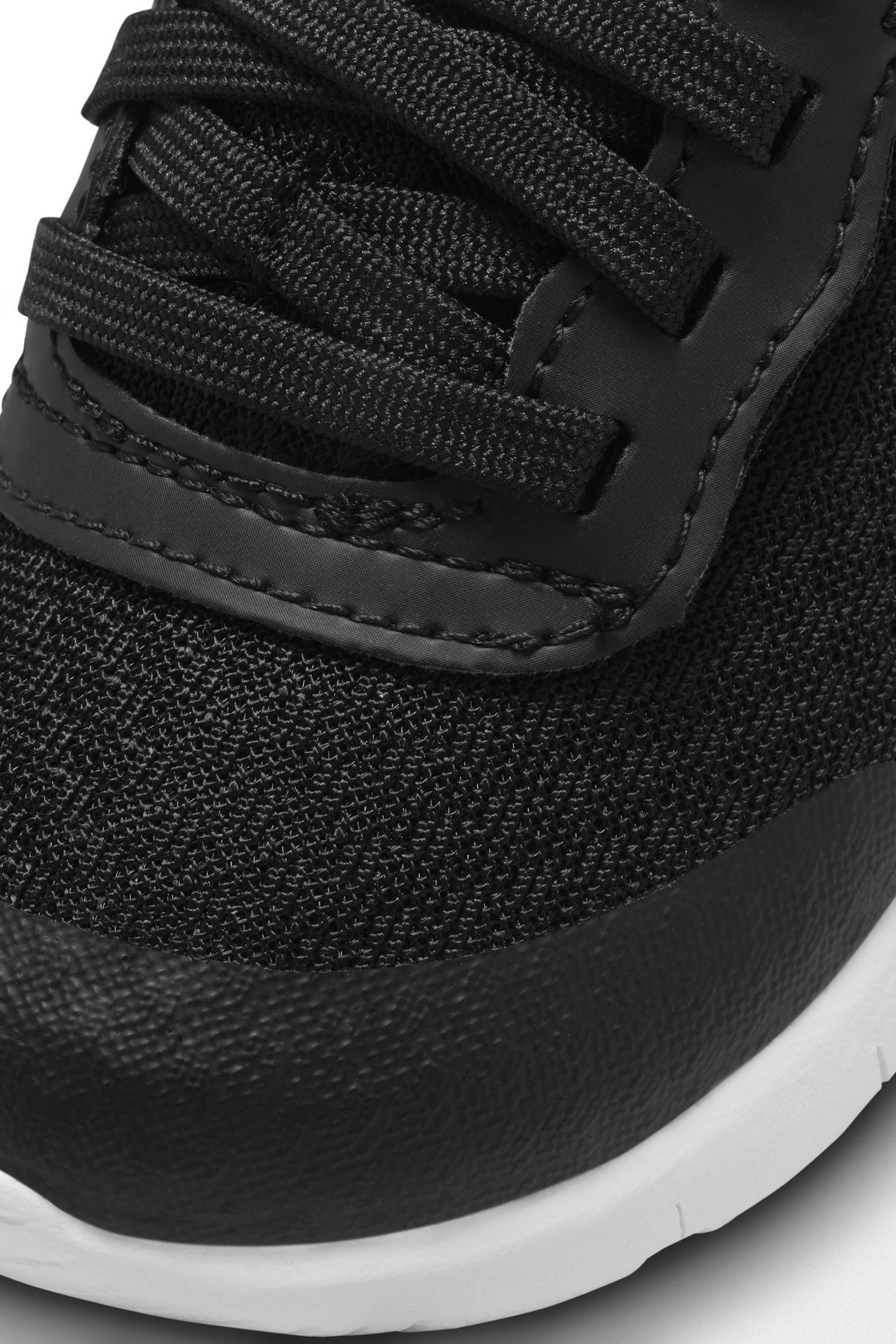 Nike Black White Tanjun GO Easy On Infant Trainers