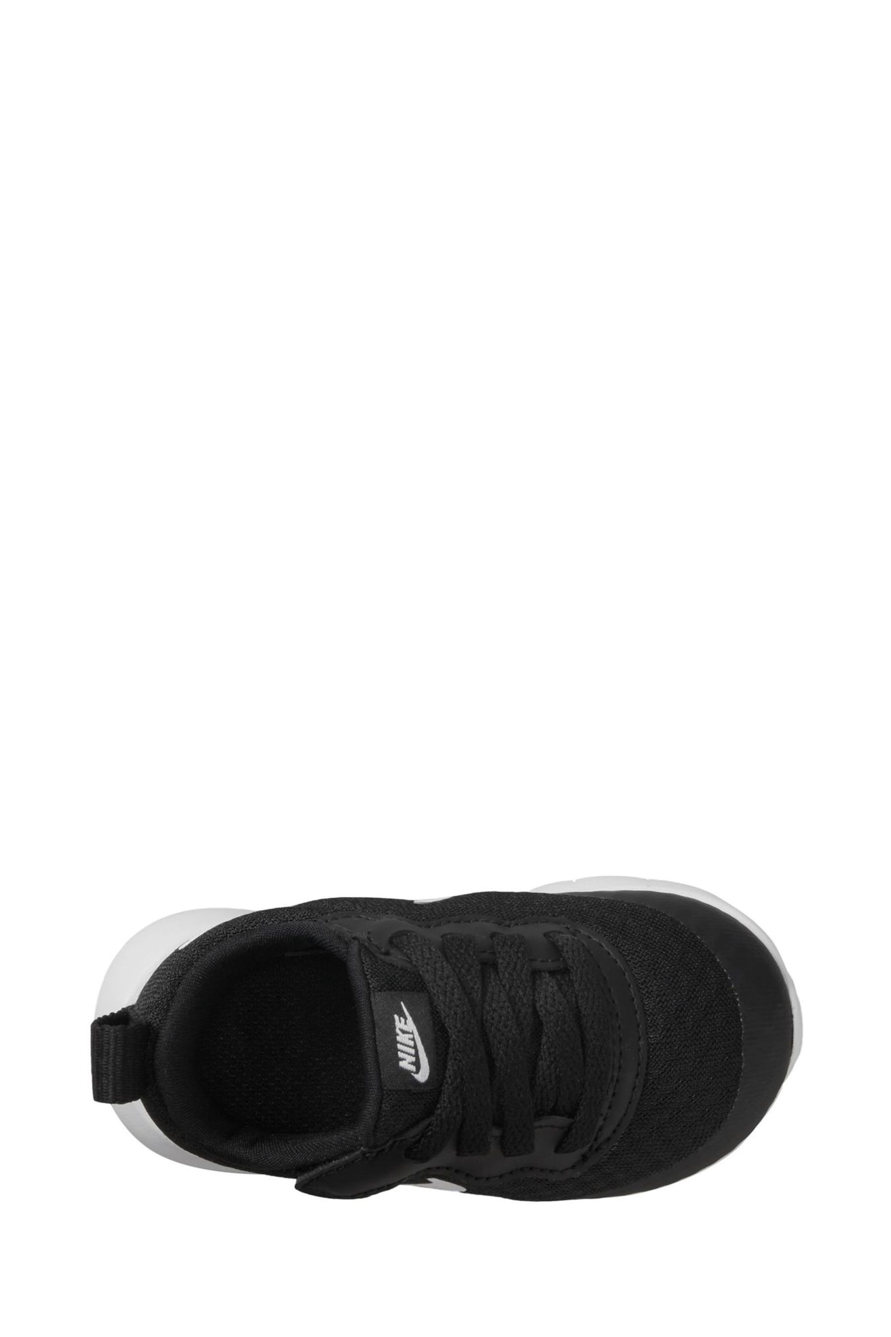 Buy Nike Black White Tanjun GO Easy On Infant Trainers from the