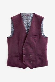 Burgundy Velvet Waistcoat - Image 7 of 10