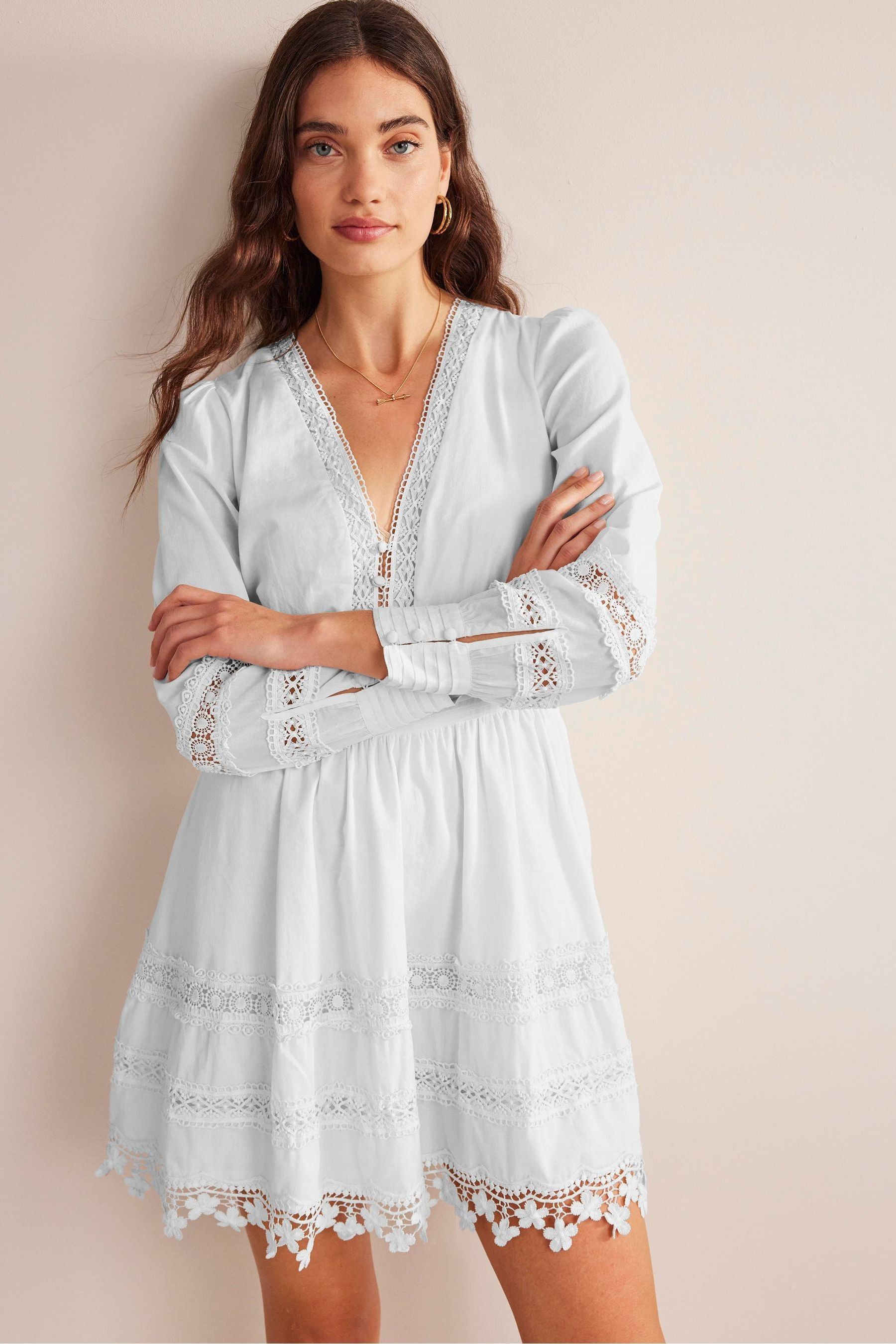 Boden lace dress clearance