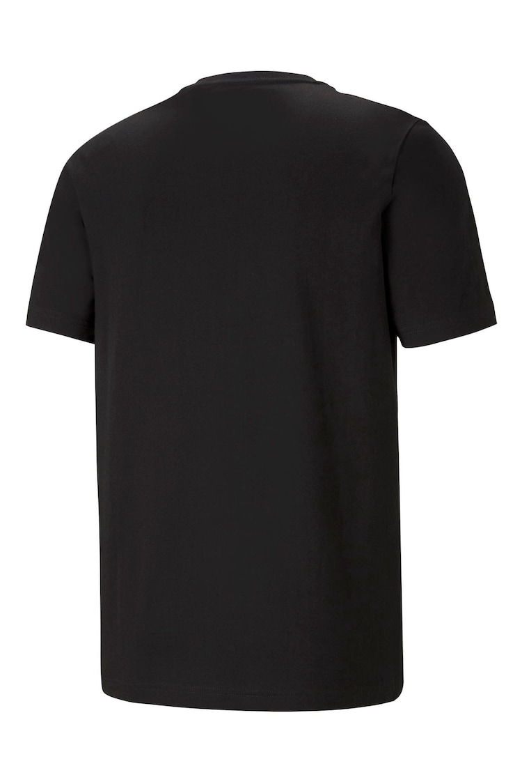 Puma Black 100% Cotton Logo T-Shirt - Image 7 of 7