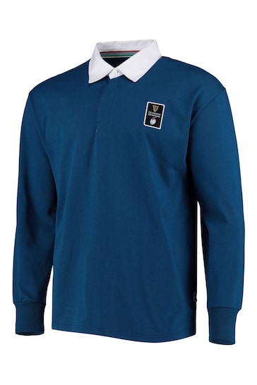 Fanatics Blue Guinness Six Nations Long Sleeve Rugby Jersey