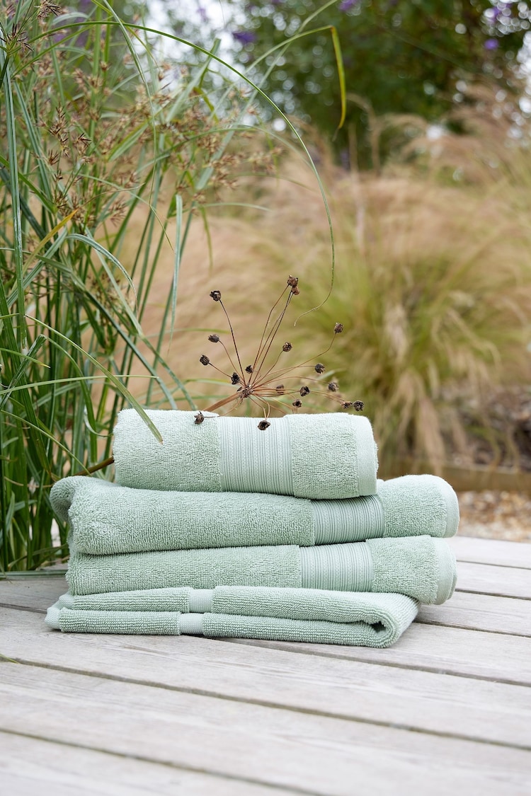 Christy Thyme 550 GSM Turkish Cotton Towel - Image 2 of 4