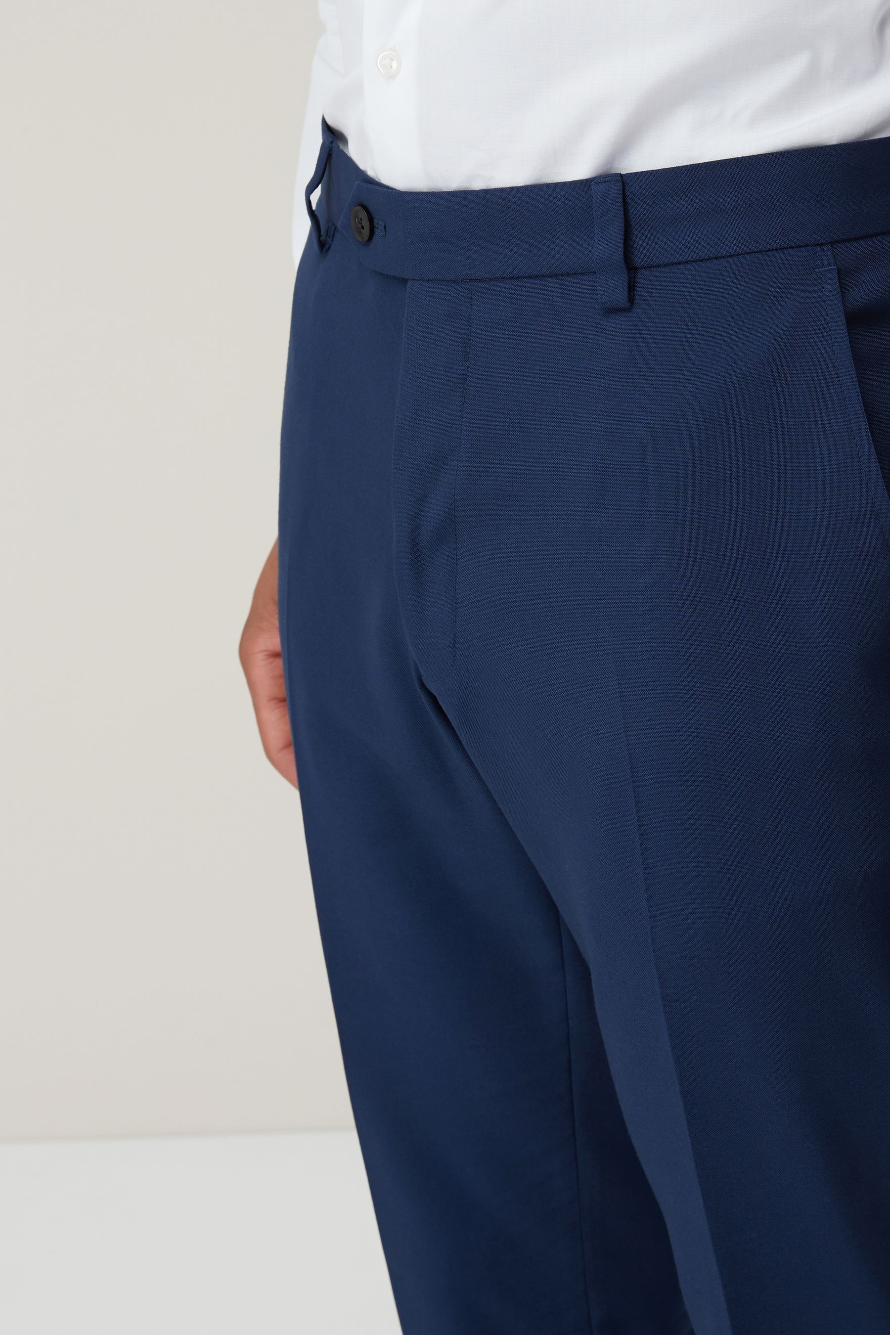 Next blue suit trousers sale