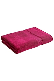 Christy Raspberry Supreme Hygro® - 650 GSM 100% Cotton Towel - Image 8 of 12