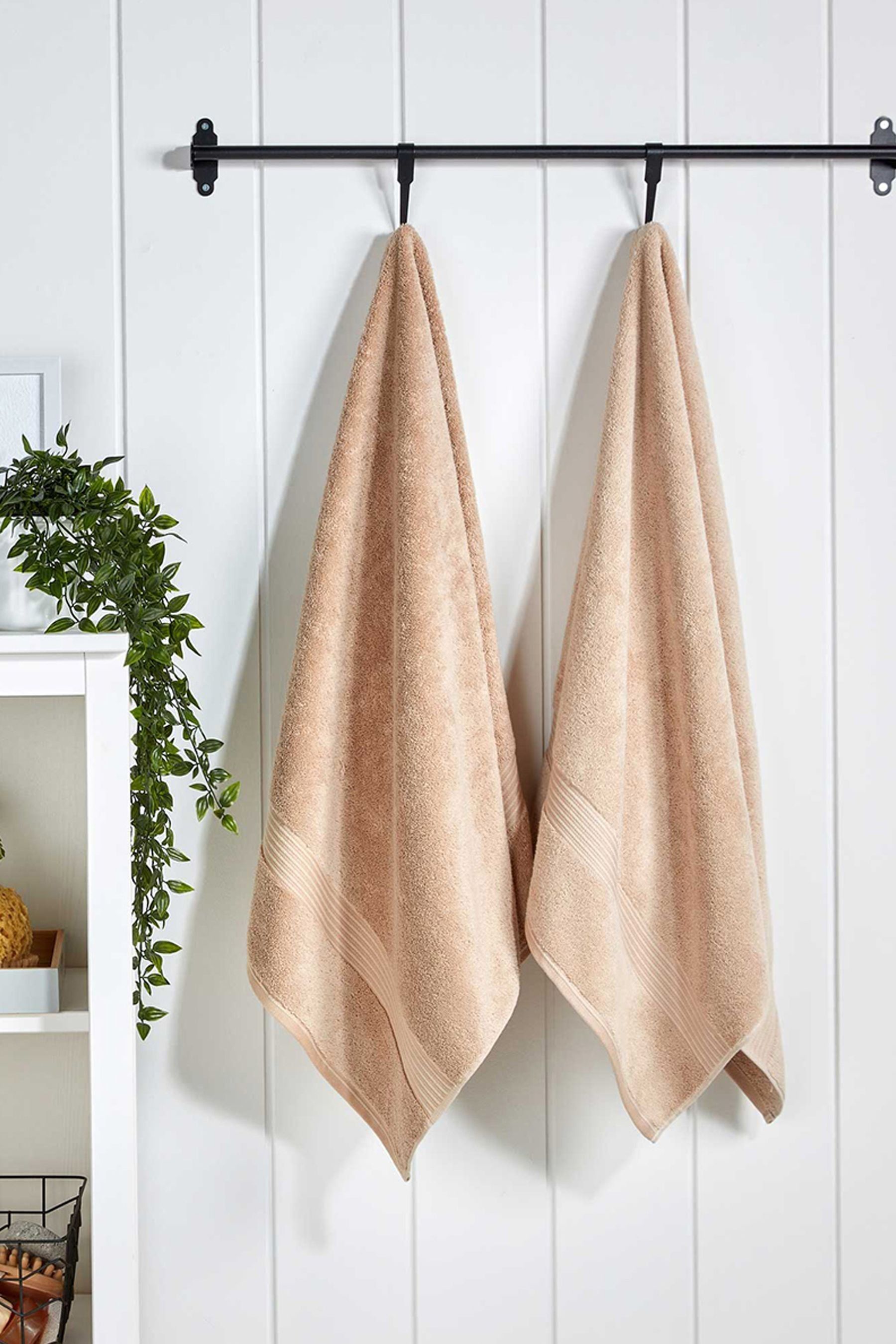 Buy Christy Brown Supreme Hygro 650 GSM Cotton Towel from Next Luxembourg