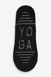 Black/Grey Yoga Footsies Two Pack - Image 5 of 6