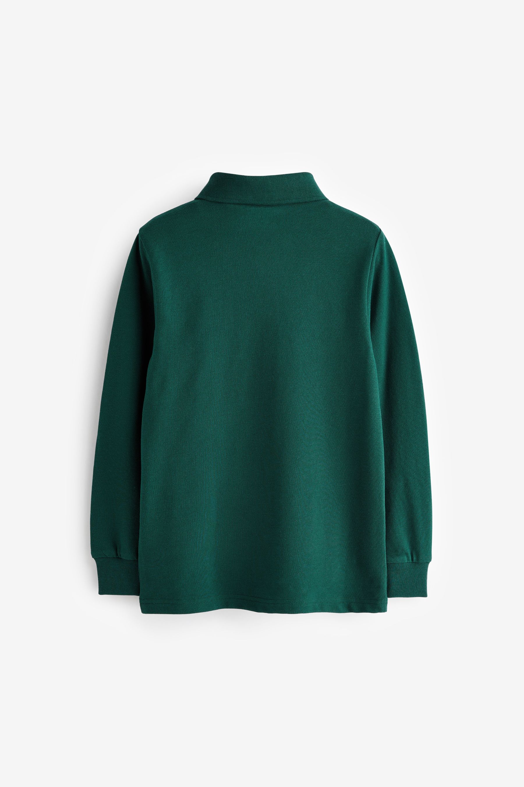 Buy Dark Green Long Sleeve Polo Shirt 3 16yrs from Next Pakistan