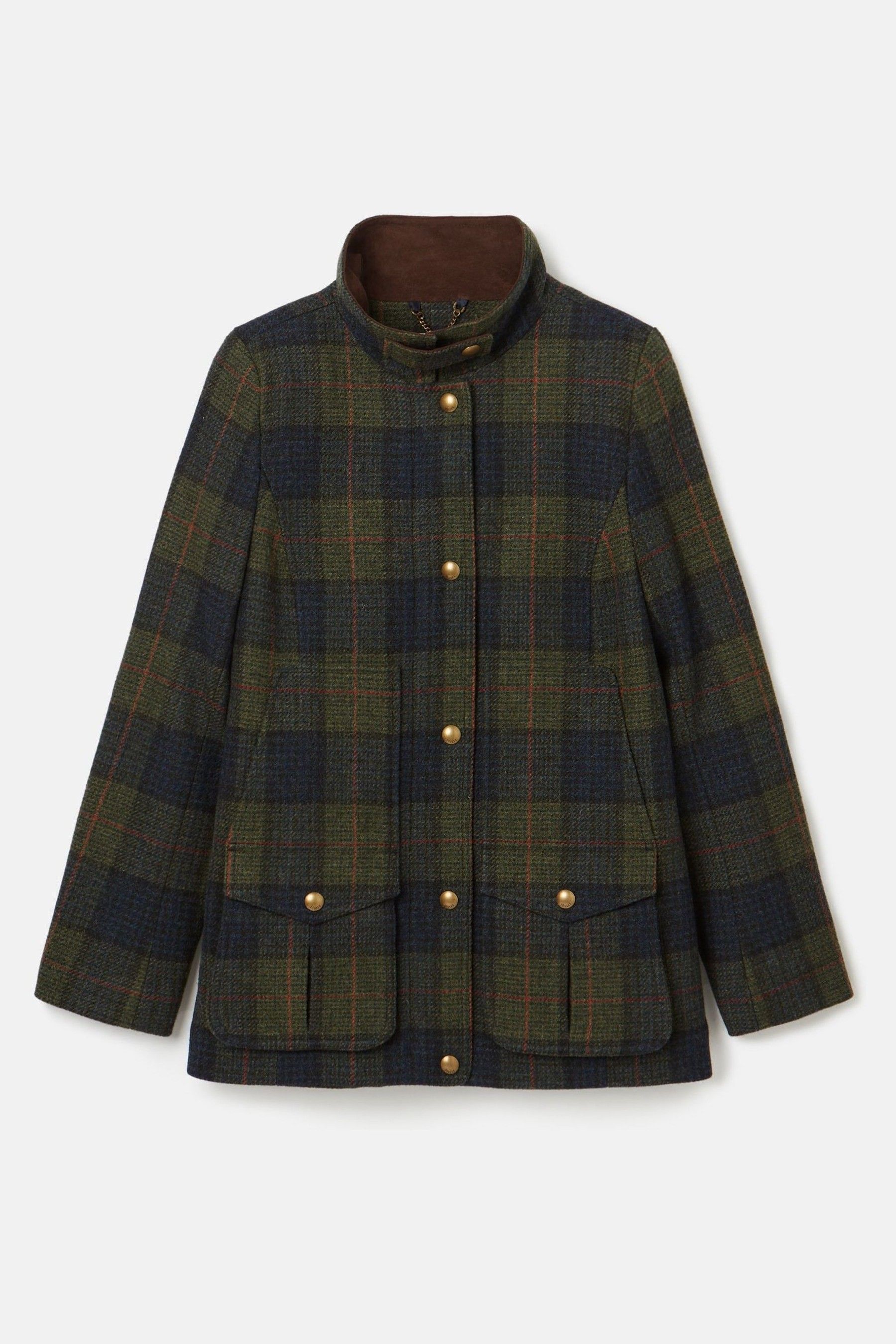 Joules girls tweed coat discount