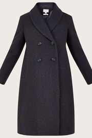 Monsoon Grey Bobbie Bouclé Coat - Image 5 of 5