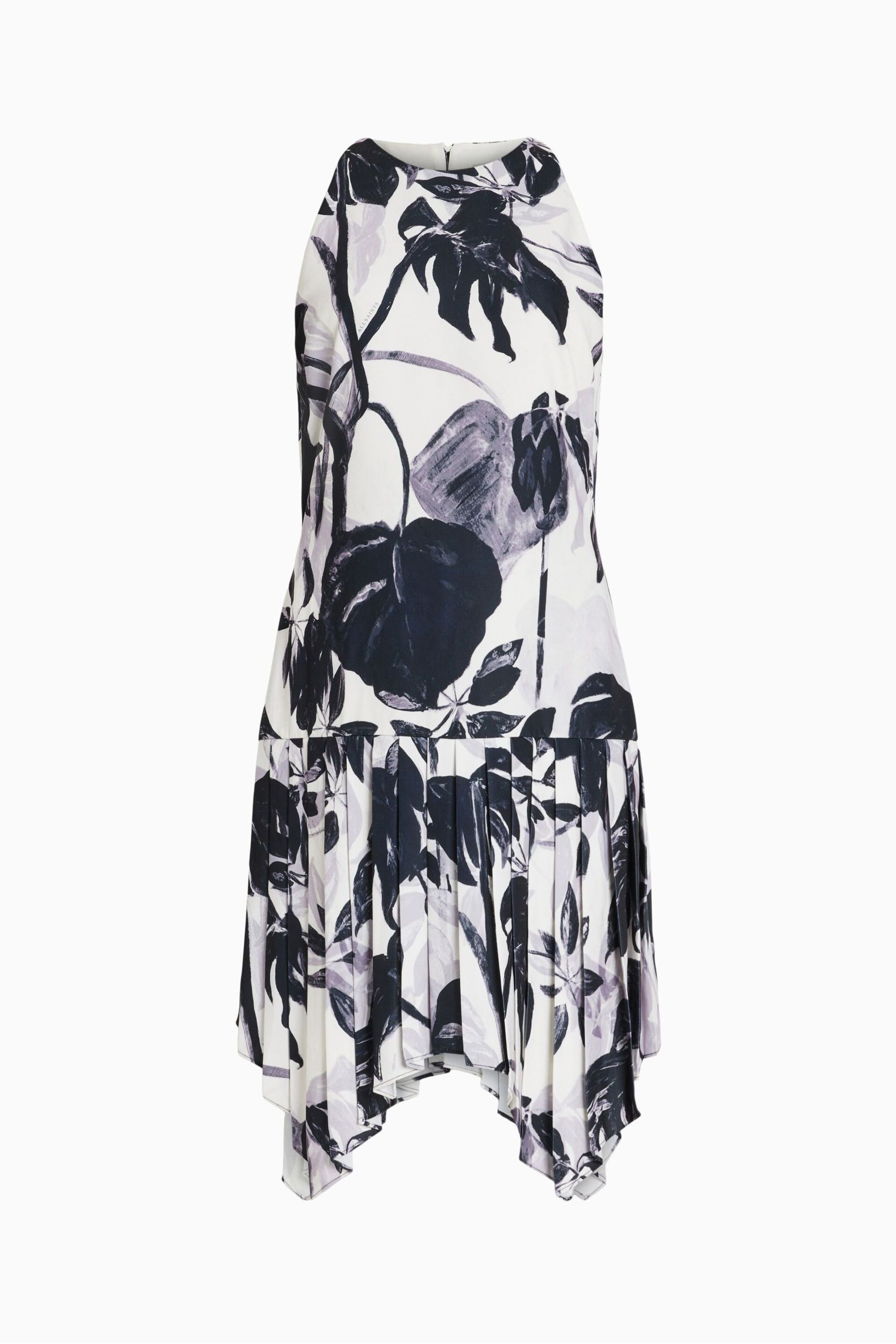 AllSaints White Sonya Jackie Dress - Image 7 of 7