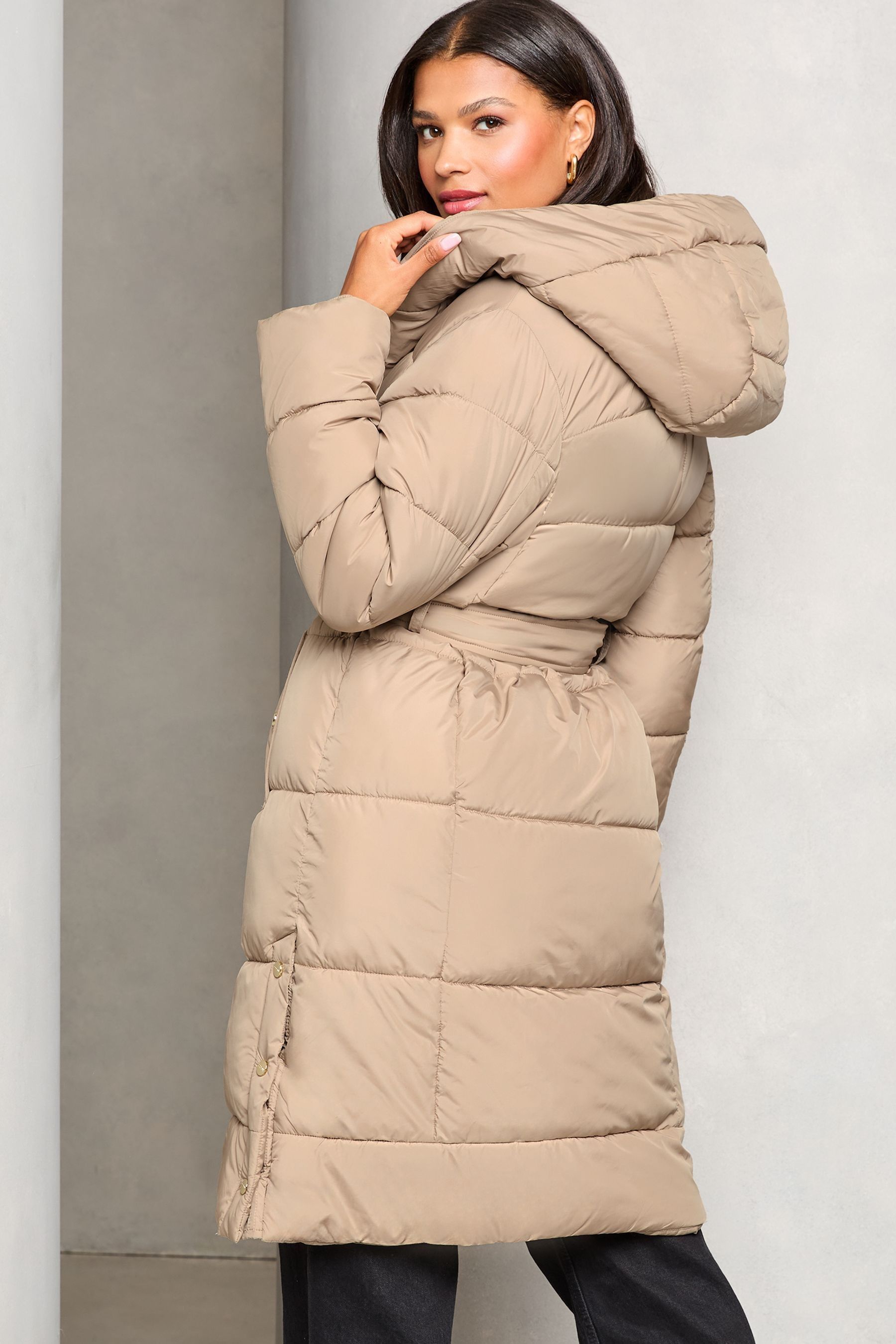 Lipsy longline padded coat on sale