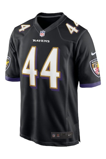 Buy Nike Black Baltimore Ravens Game Alternate Jersey - Marlon Humphrey  from the Next UK online shop