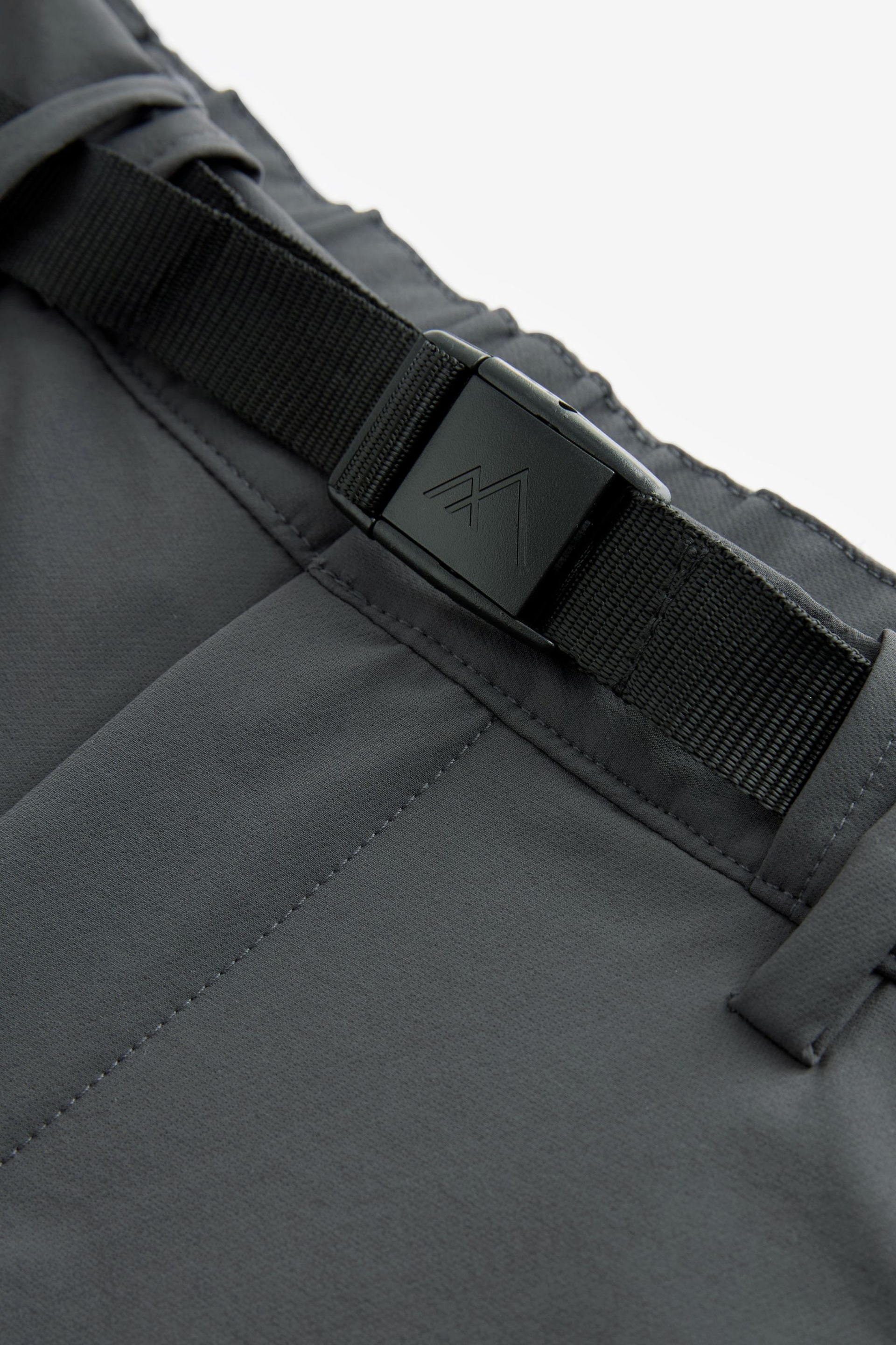 Charcoal Grey Slim Stretch Cargo Trousers - Image 9 of 12