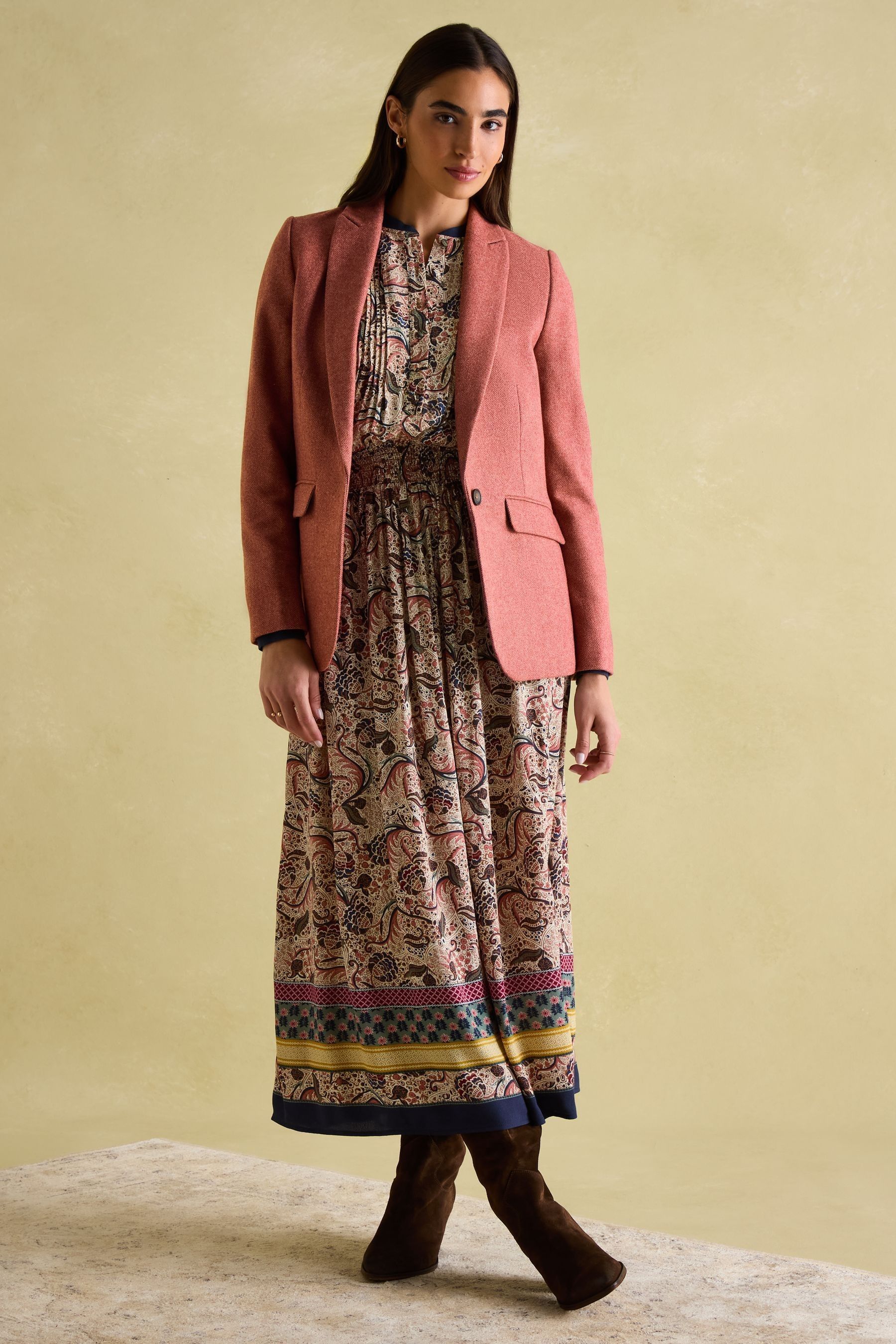 Girl in mind tweed blazer sale