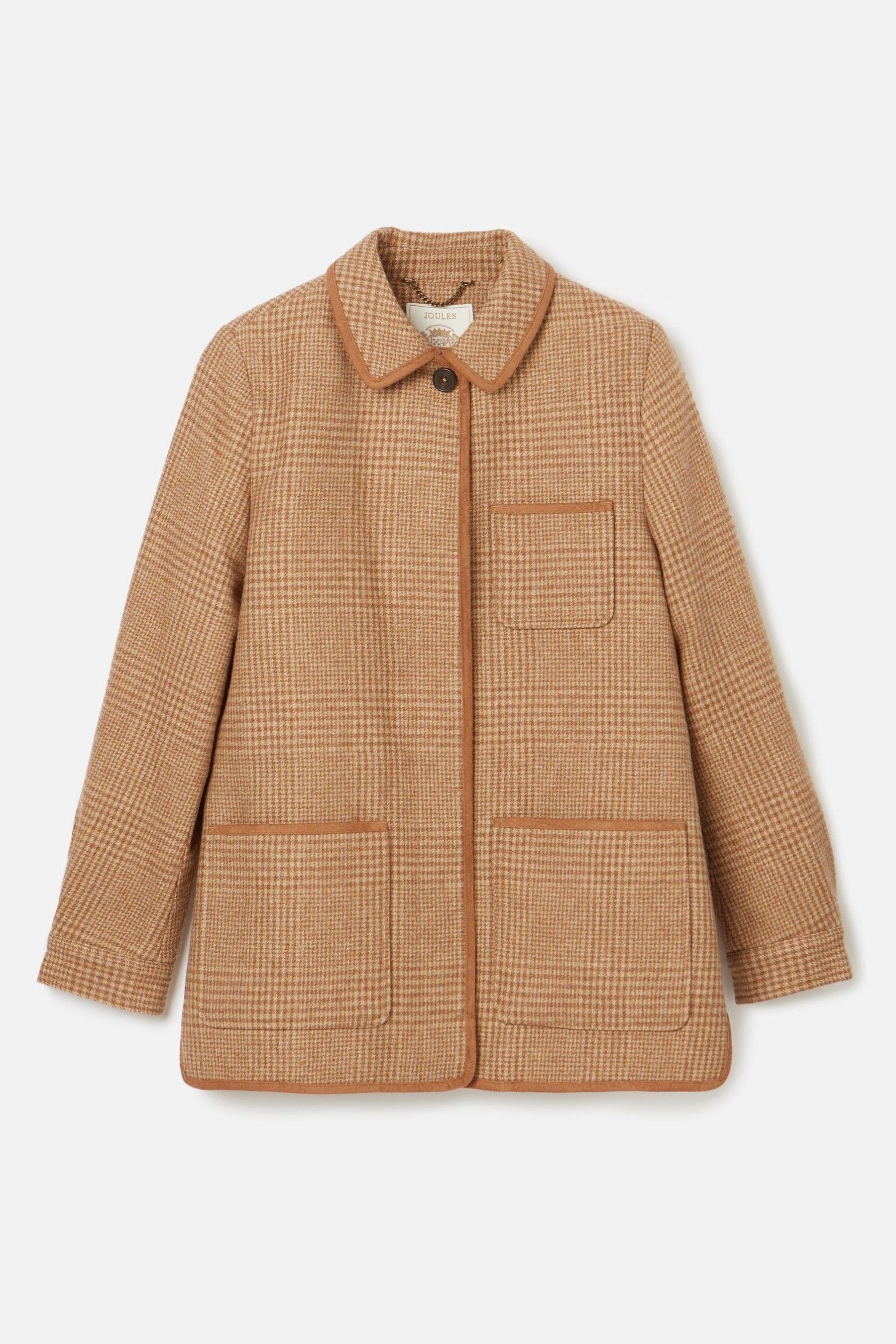 Buy Joules Launton Check Tweed Jacket from Next Luxembourg