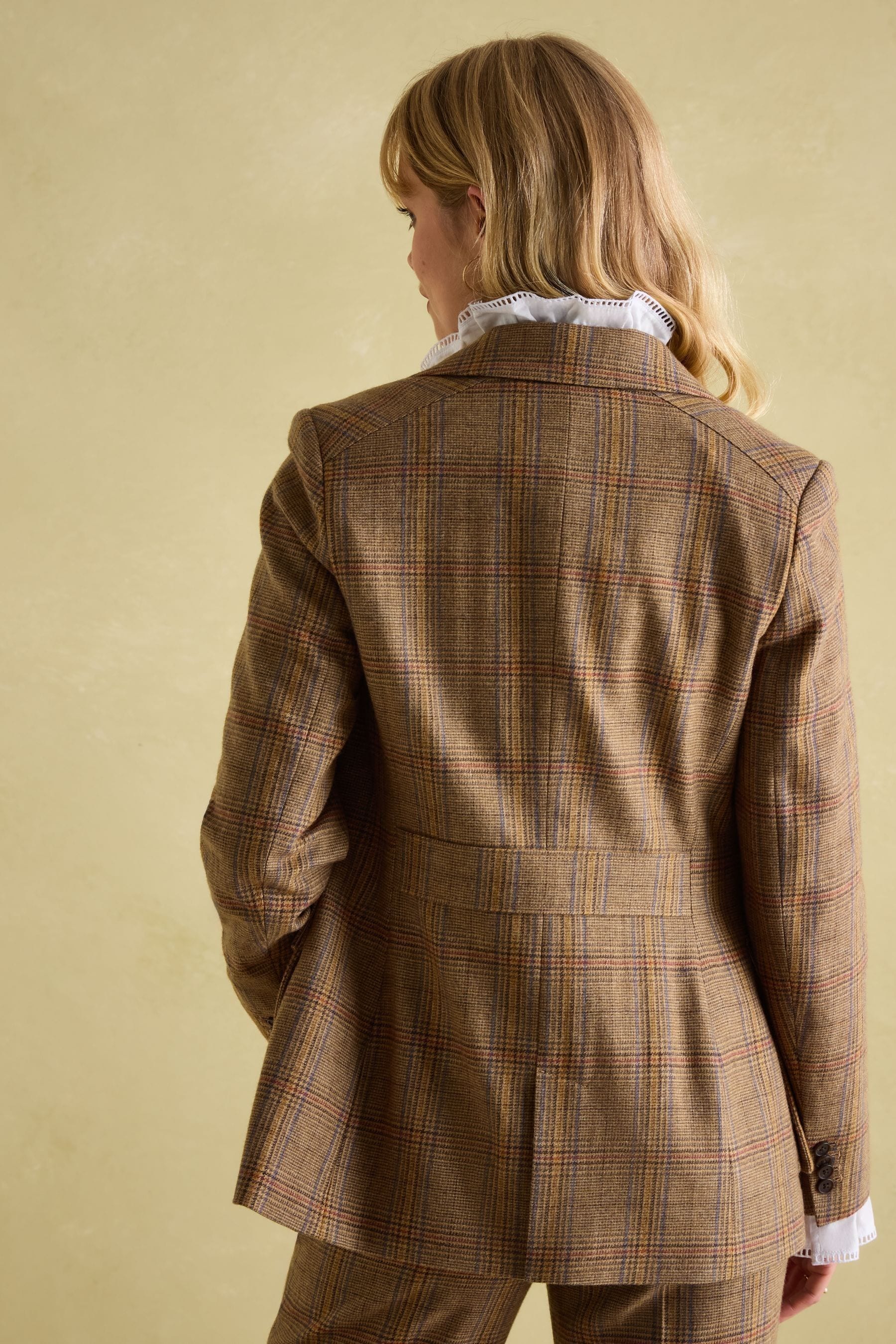Check tweed suit online