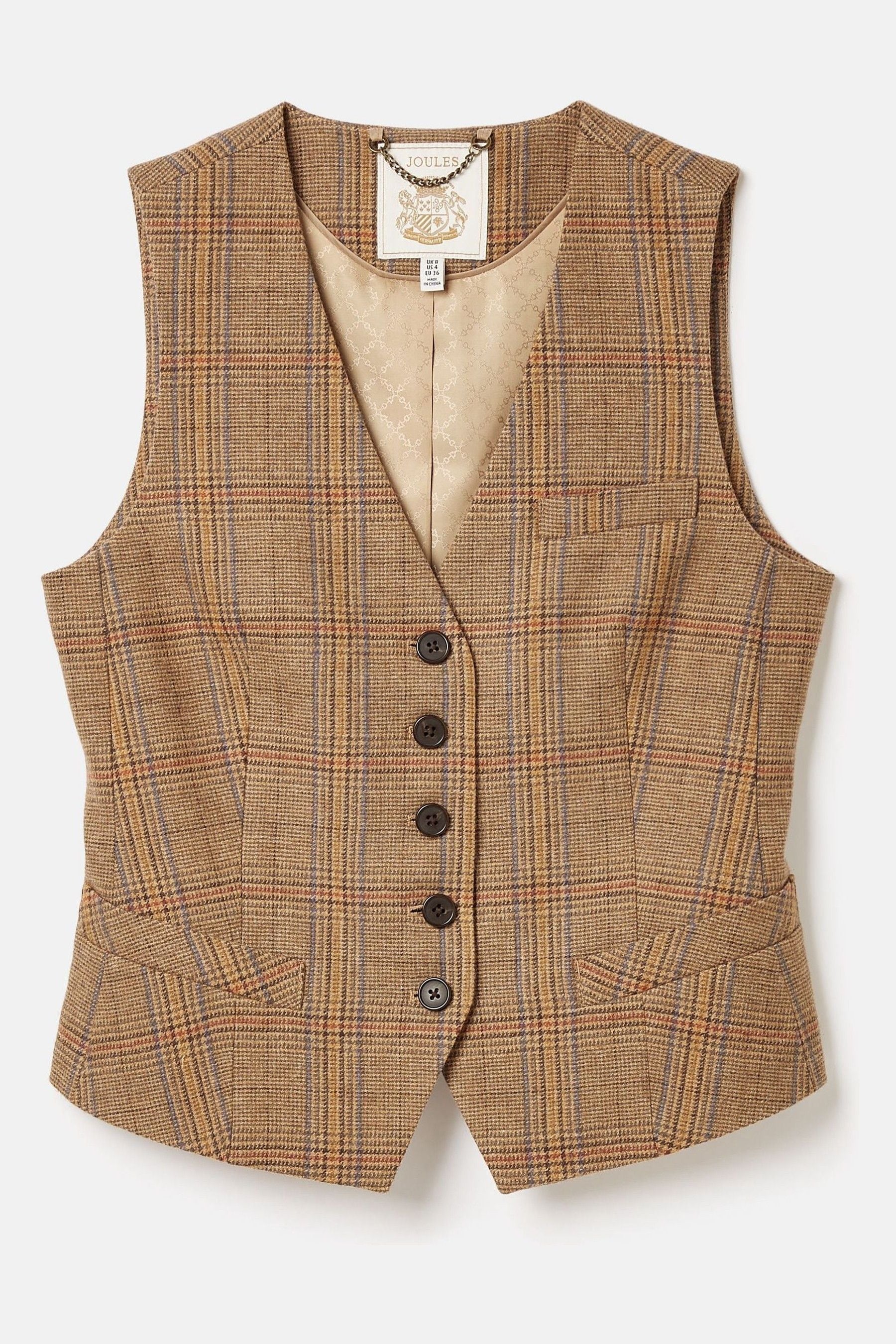 Joules tweed waistcoat 2025