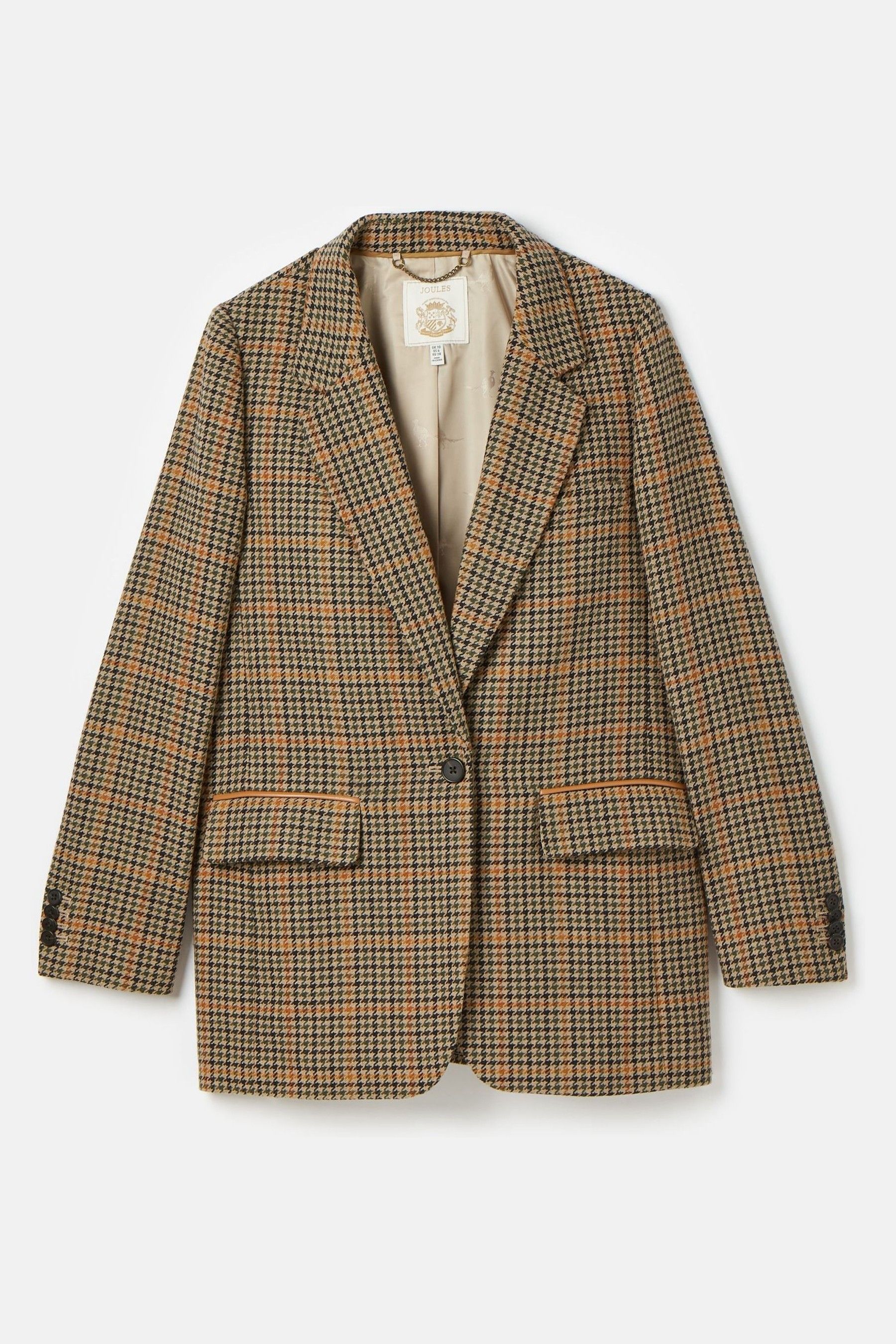 Joules tweed blazer new arrivals