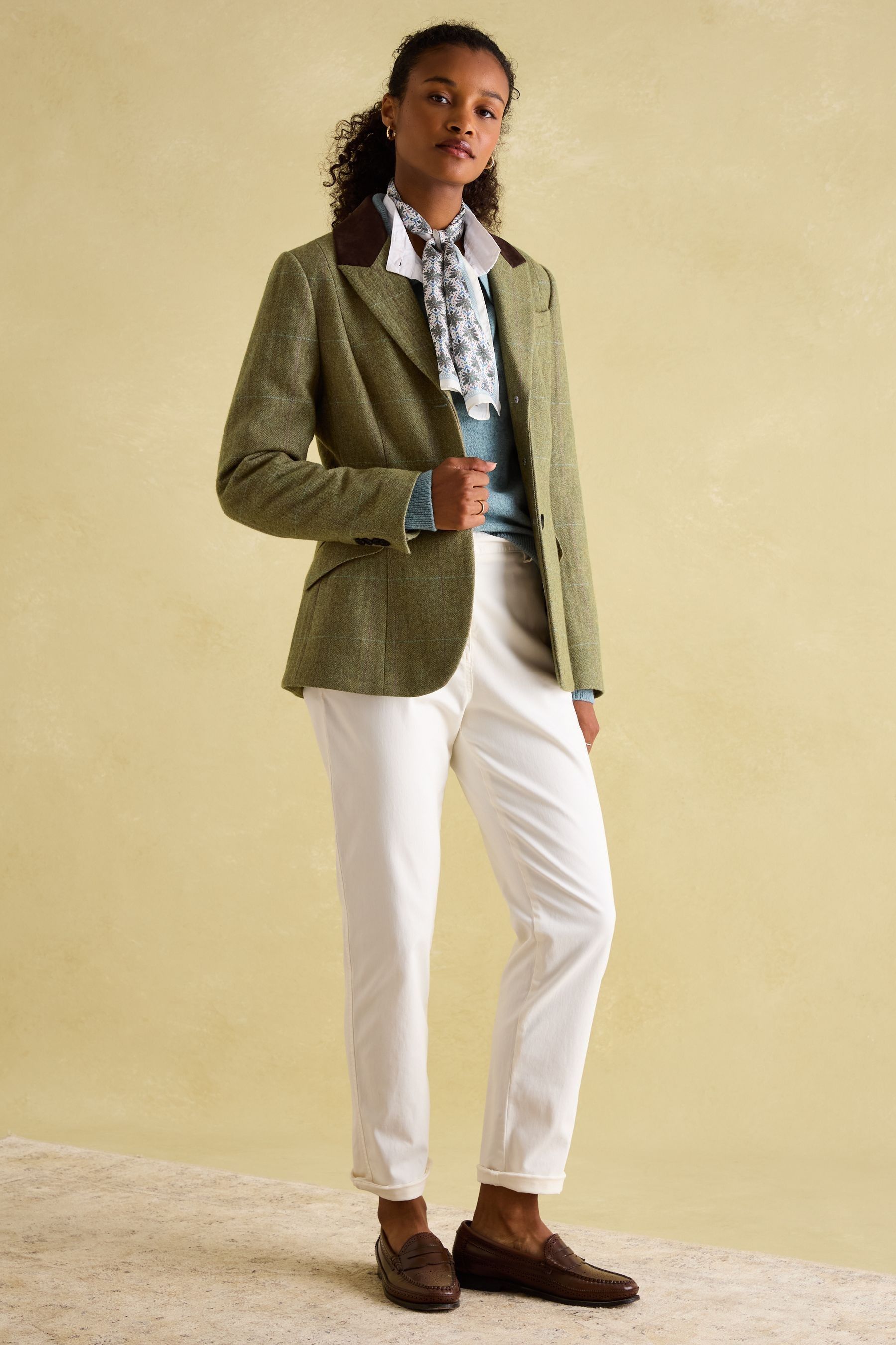 Green hacking jacket hotsell