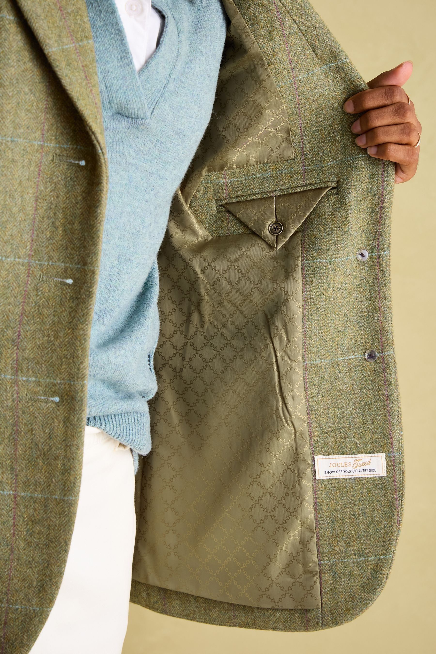 Green hacking jacket clearance
