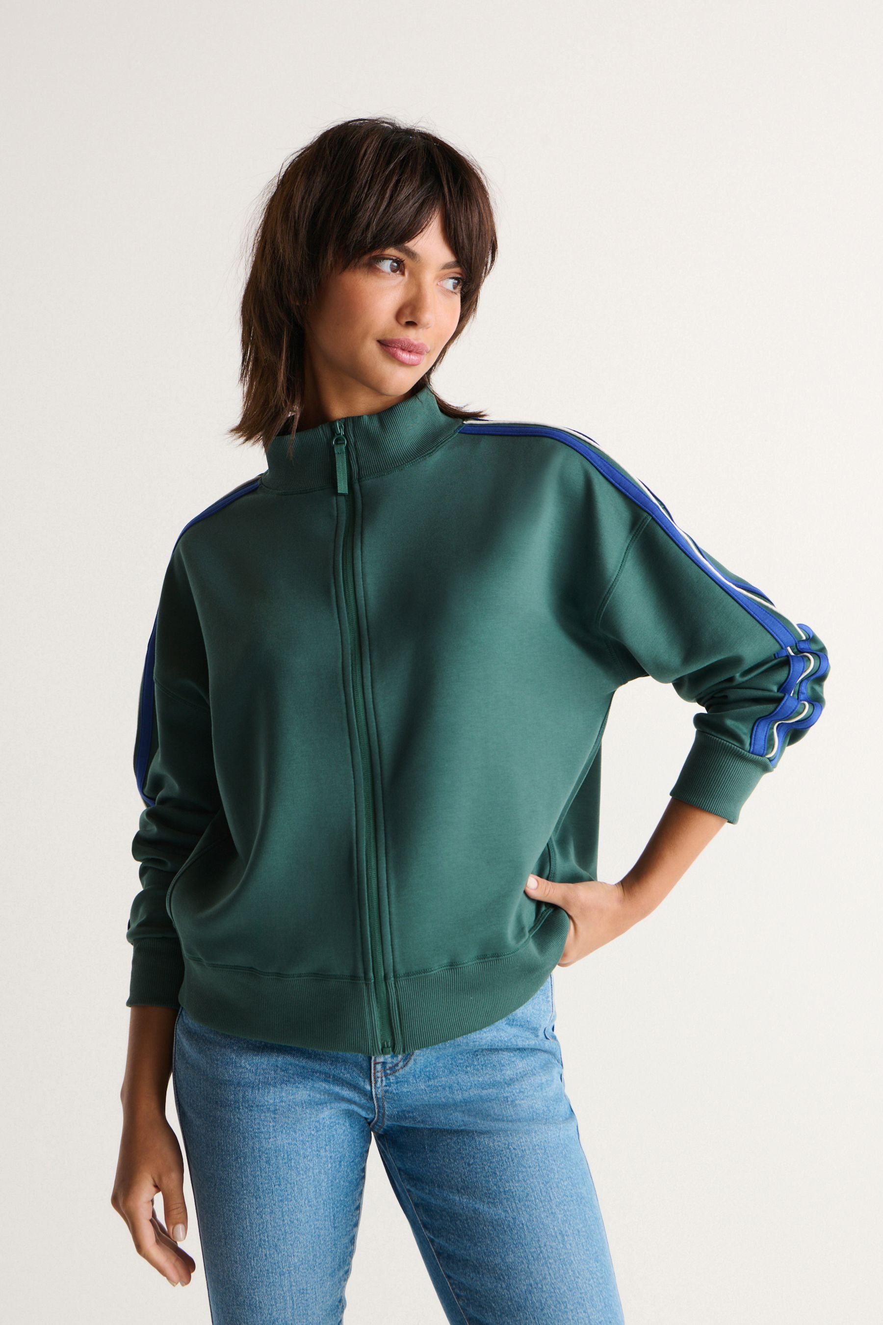 High neck tracksuit sales