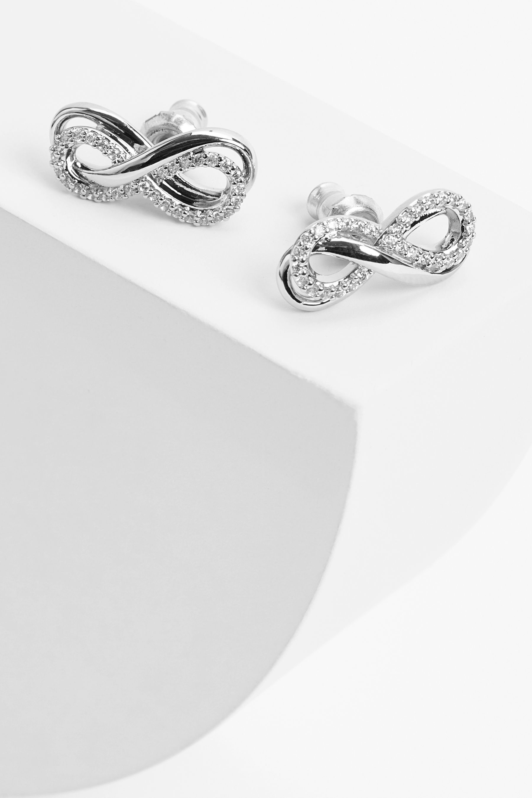 Swarovski infinity earrings best sale