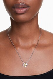 Swarovski Silver Daisy Crystal Necklace - Image 7 of 7