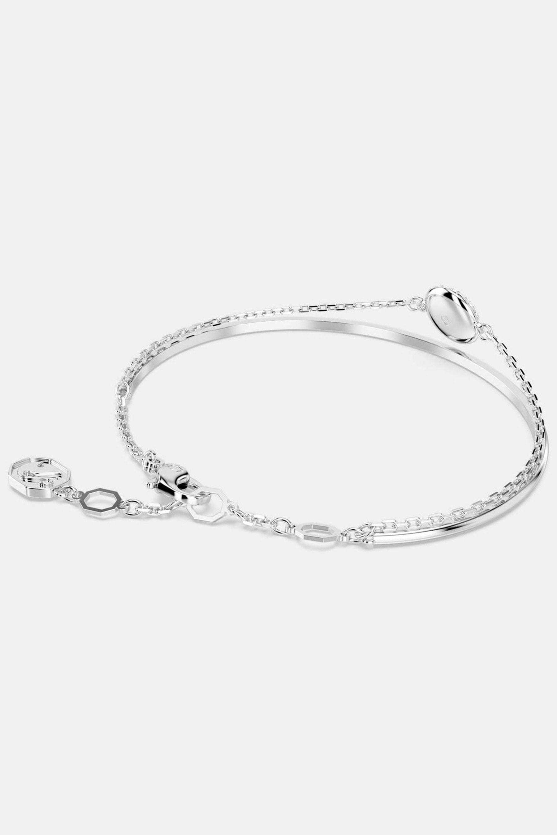 Swarovski bangles silver shop