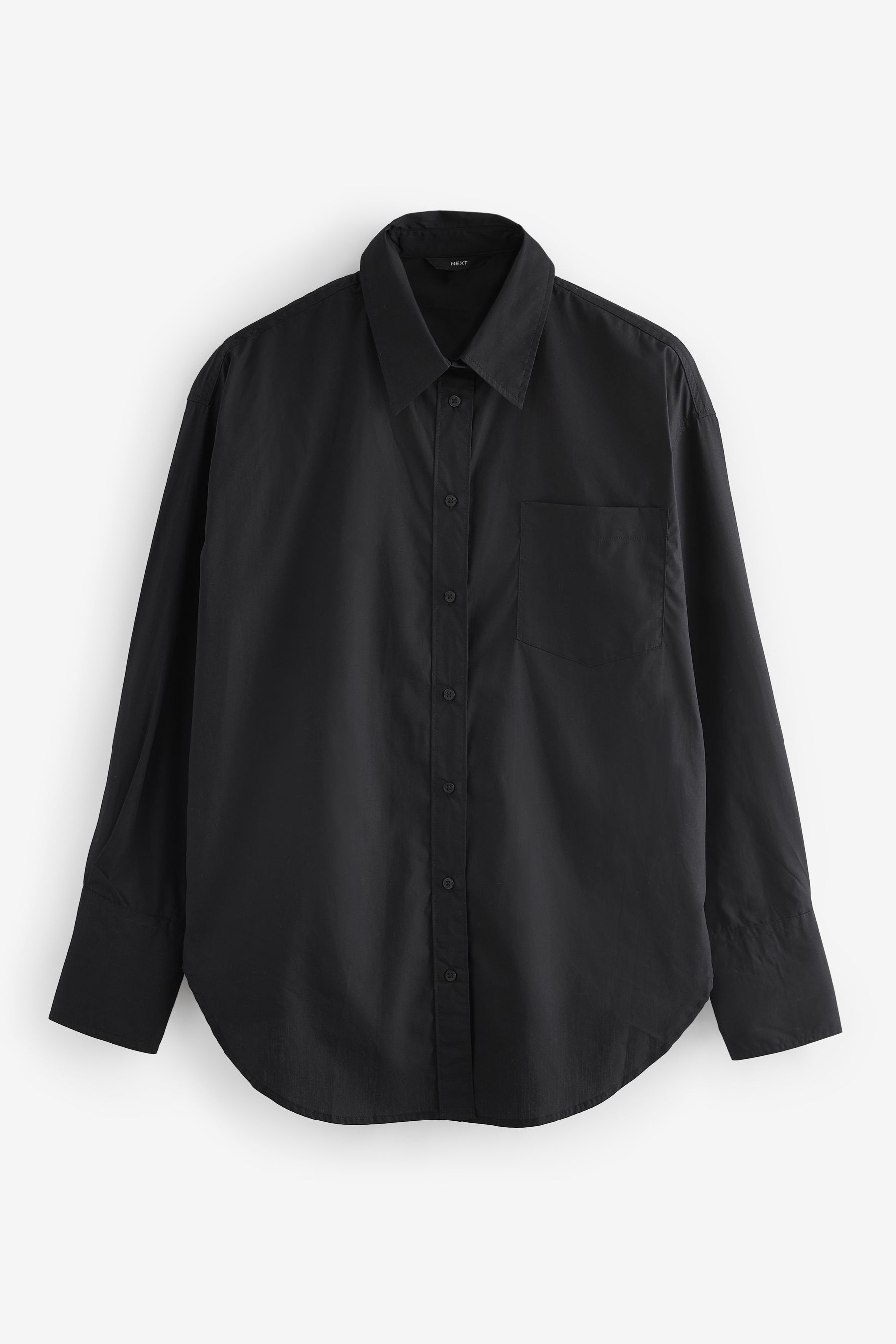 Buy Black Oversized Shirt from the Next UK online shop