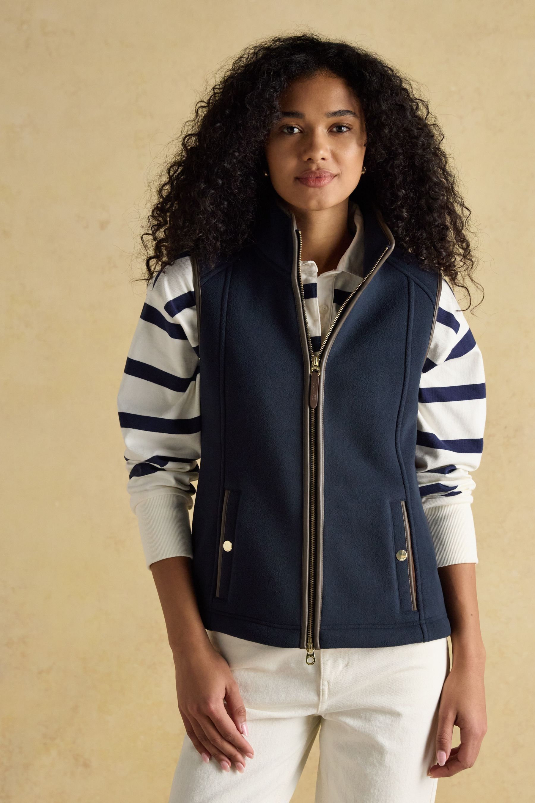 Joules melbury gilet navy hotsell