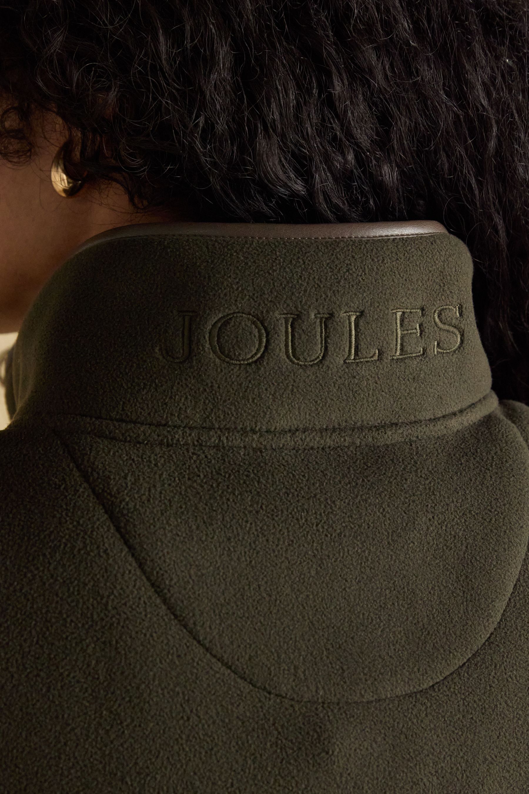 Buy Joules Fairbourne Green Fleece Gilet from Next USA
