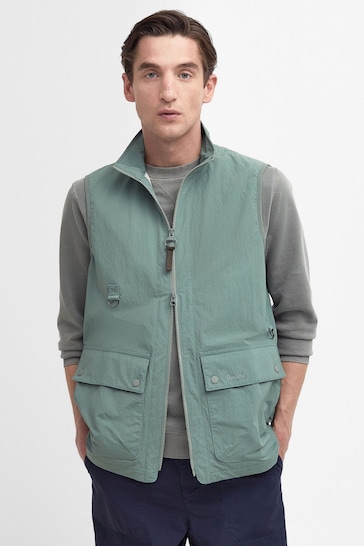 Barbour® Green Utility Spey Lightweight Gilet