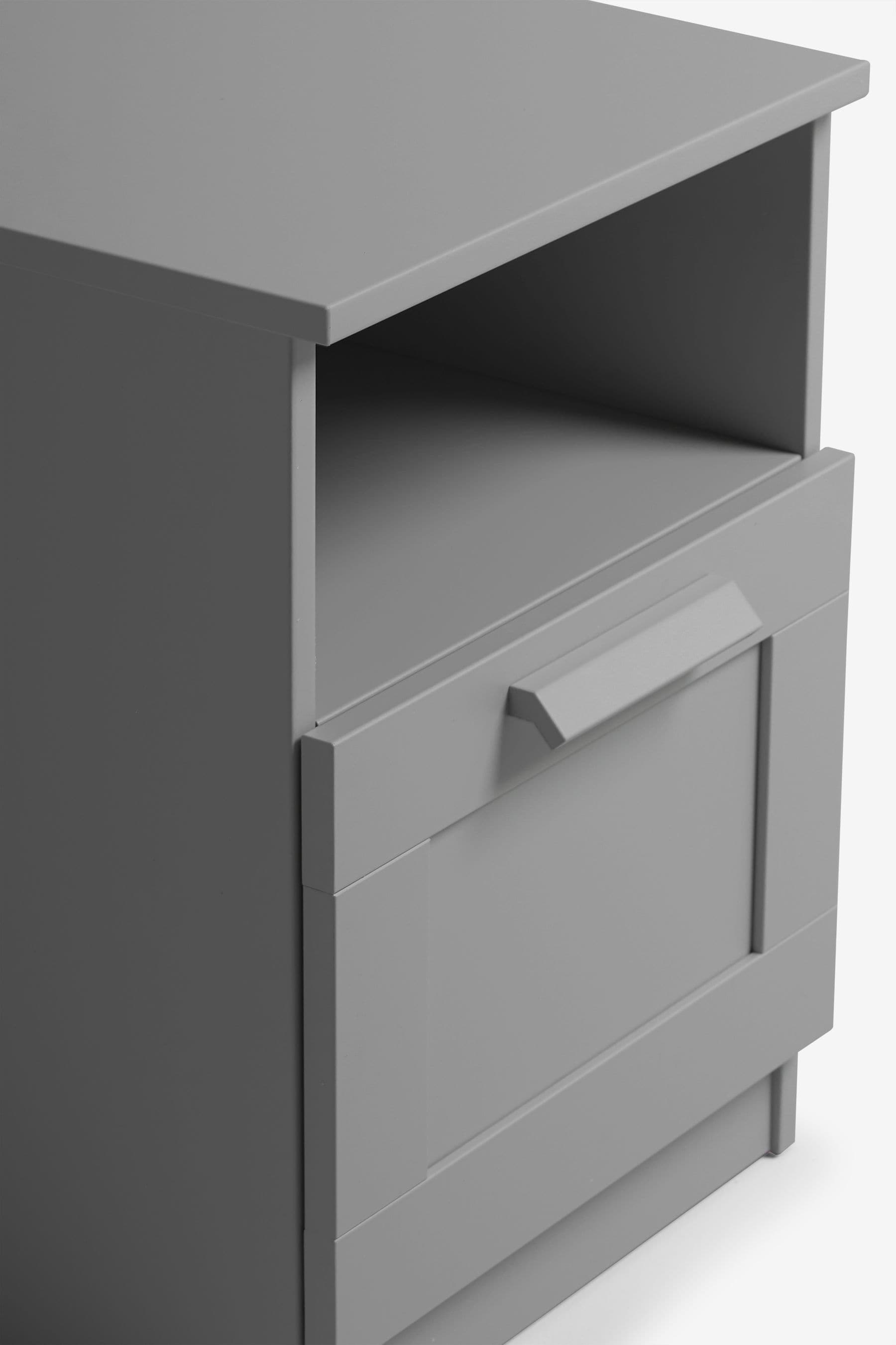 Flynn 1 drawer bedside best sale table