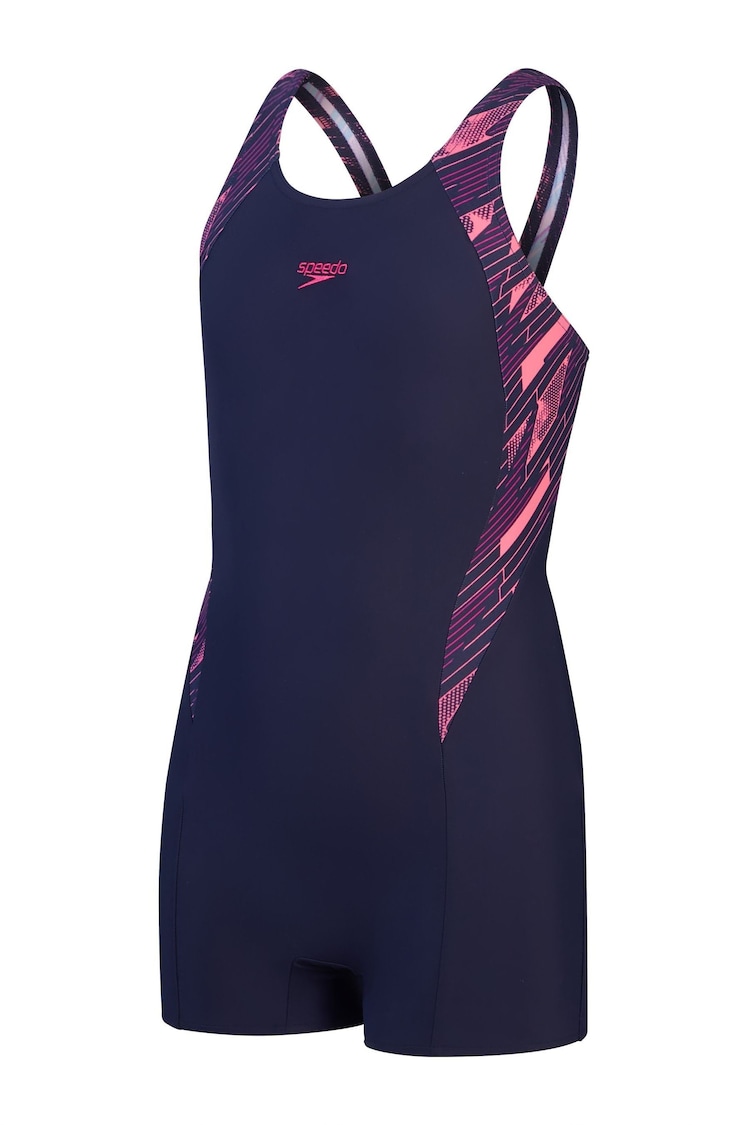 Speedo Blue Hyperboom Splice Legsuit - Image 1 of 7