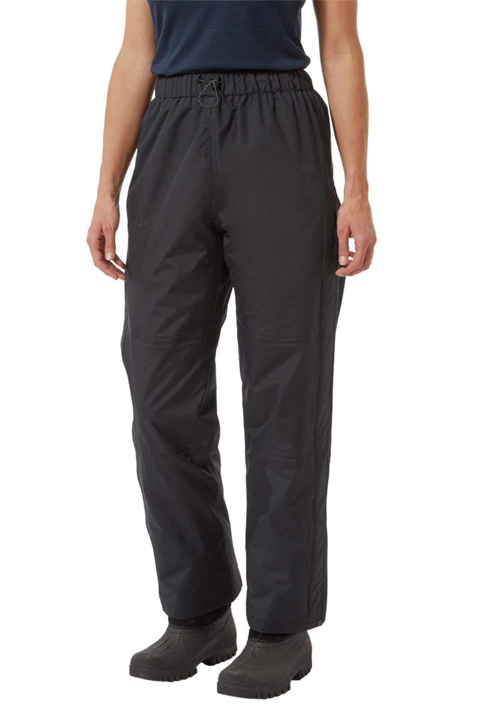 Tog 24 Charcoal Black Steward Waterproof Regular Ski Trousers - Image 1 of 4