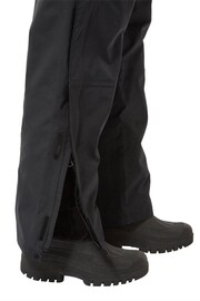 Tog 24 Charcoal Black Steward Waterproof Regular Ski Trousers - Image 3 of 4