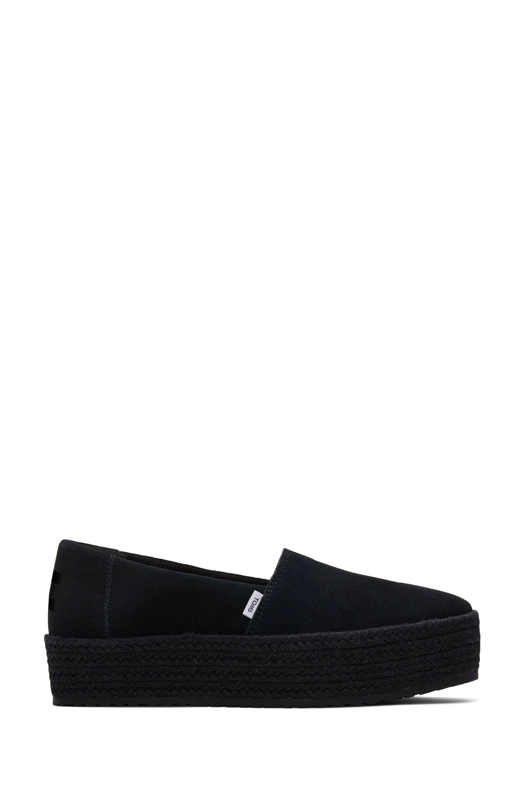 Toms bloom suede platform espadrilles discount
