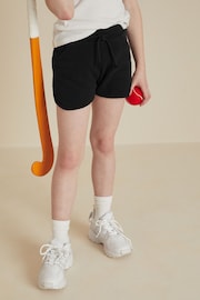 Black Jersey Shorts (3-16yrs) - Image 1 of 8