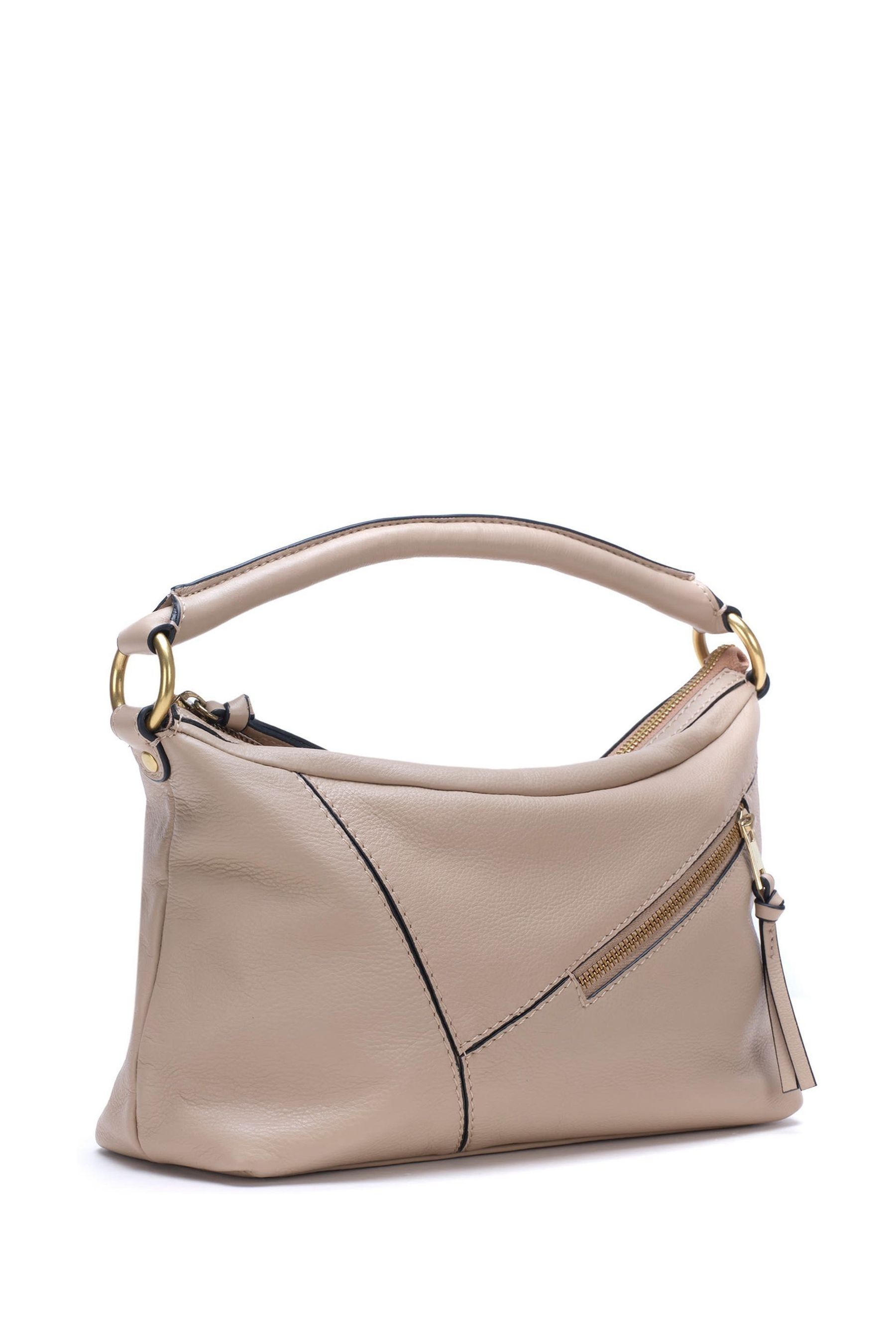Buy Mint Velvet Cream Harri Leather Bag from the Next UK online shop