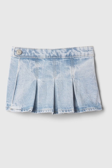 Gap Blue Baby Pleated Denim Skirt (6mths-5yrs)