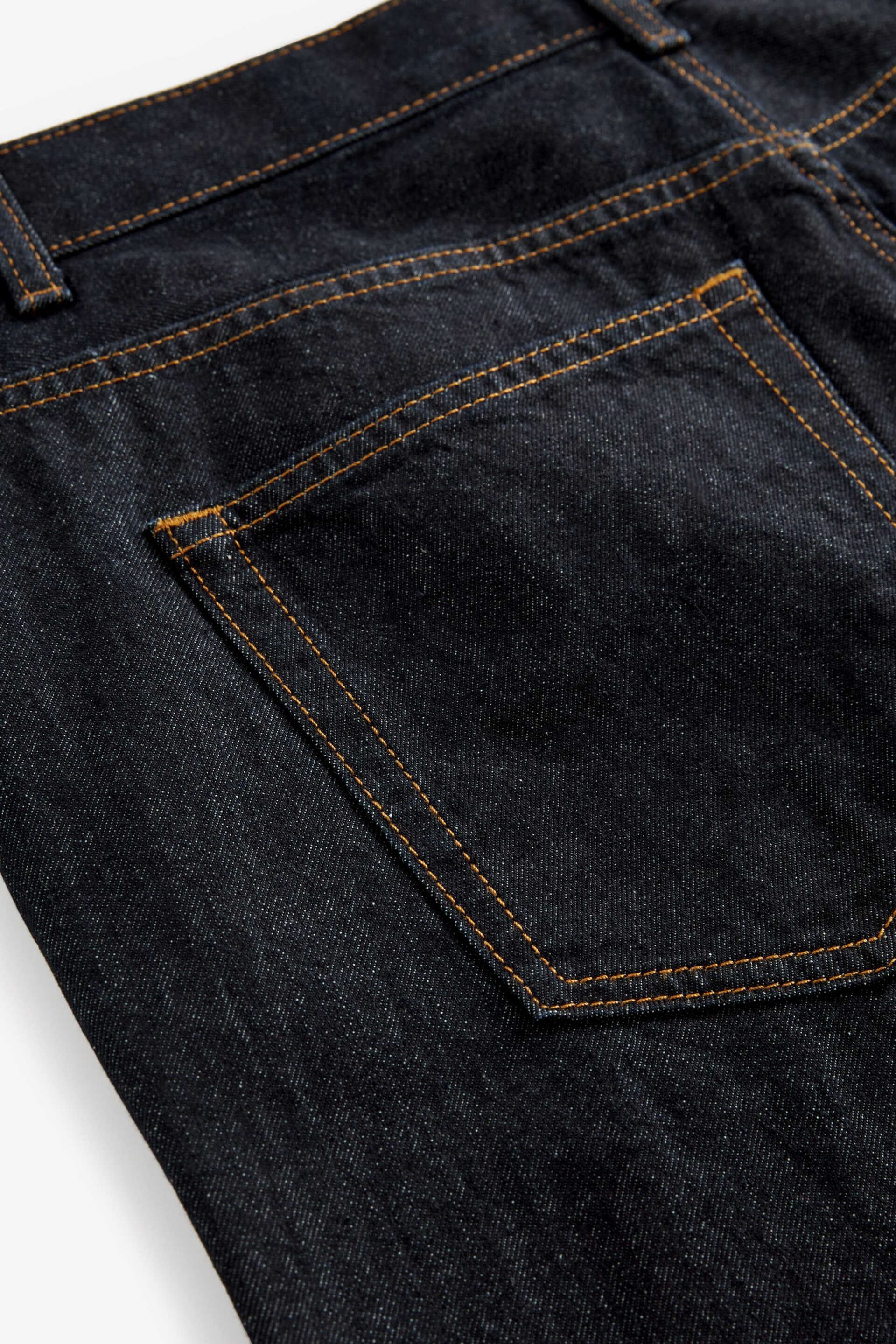 Blue Dark Bootcut 100% Cotton Authentic Jeans - Image 10 of 11