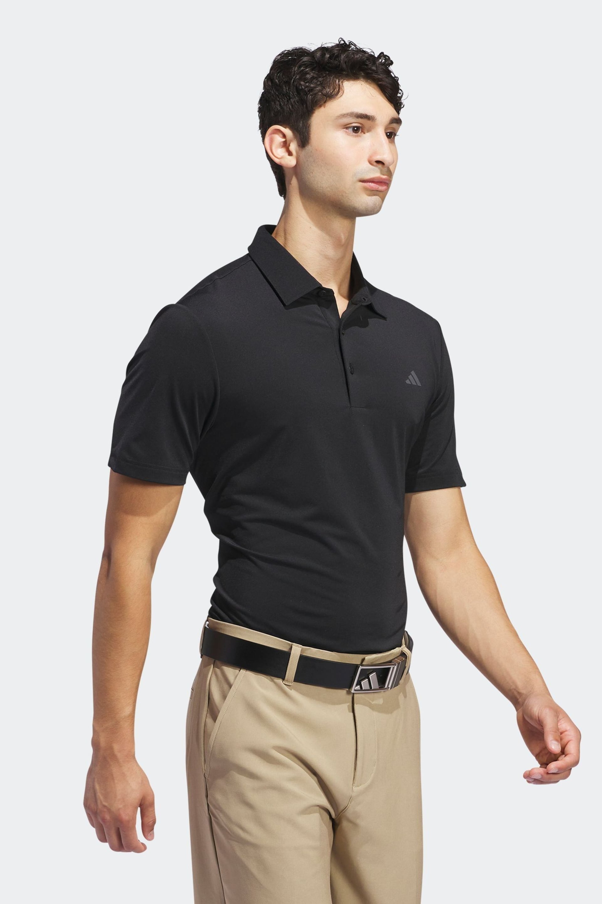adidas Golf Ultimate365 Solid Polo Shirt - Image 3 of 7