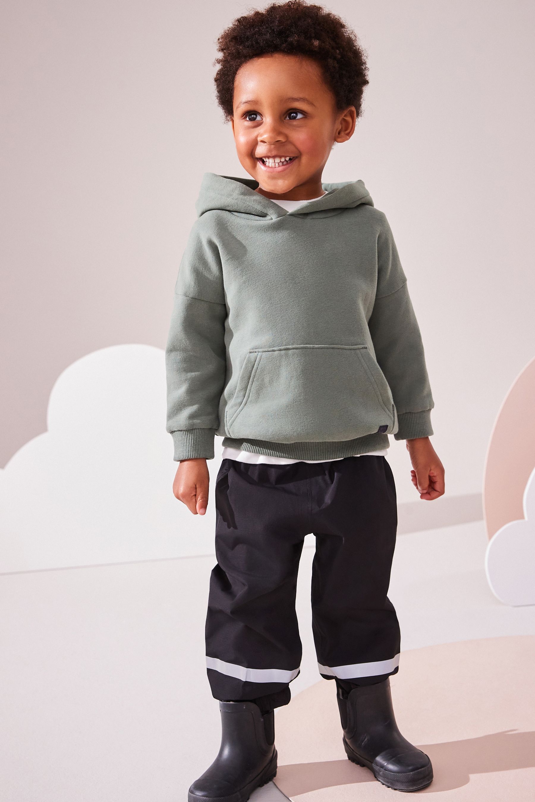 Buy Black Waterproof Trousers 9mths 10yrs from the Next UK online shop