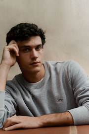 GANT Shield Crew Neck Sweatshirt - Image 5 of 6