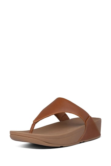 Fitflop Lulu Leather Toe Post Sandals