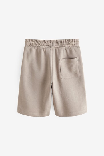 Tan Brown/Ecru Cream 3 Pack Basic Jersey Shorts (3-16yrs)