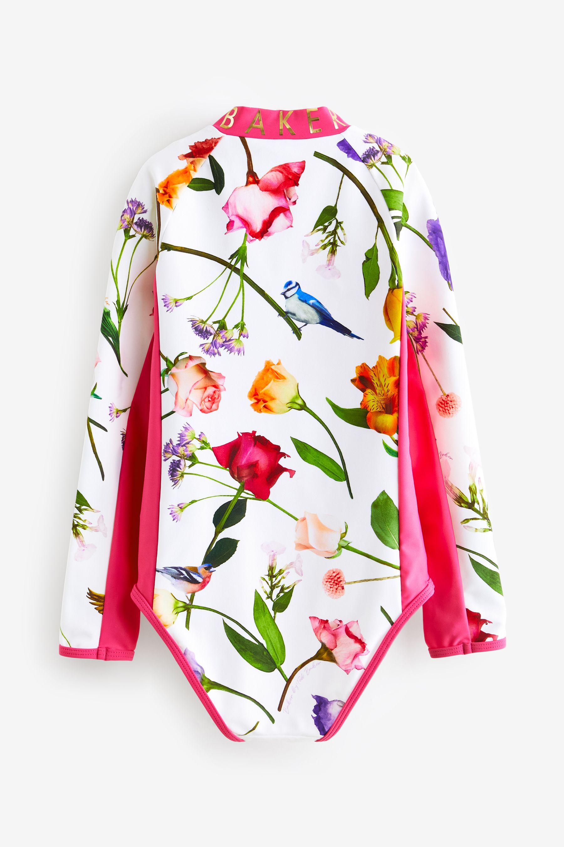 Buy Baker by Ted Baker Floral Sunsafe White Swimsuit from Next Armenia