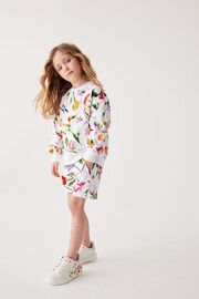 Baker by Ted Baker Floral White Sweater And Shorts Set - Image 2 of 10