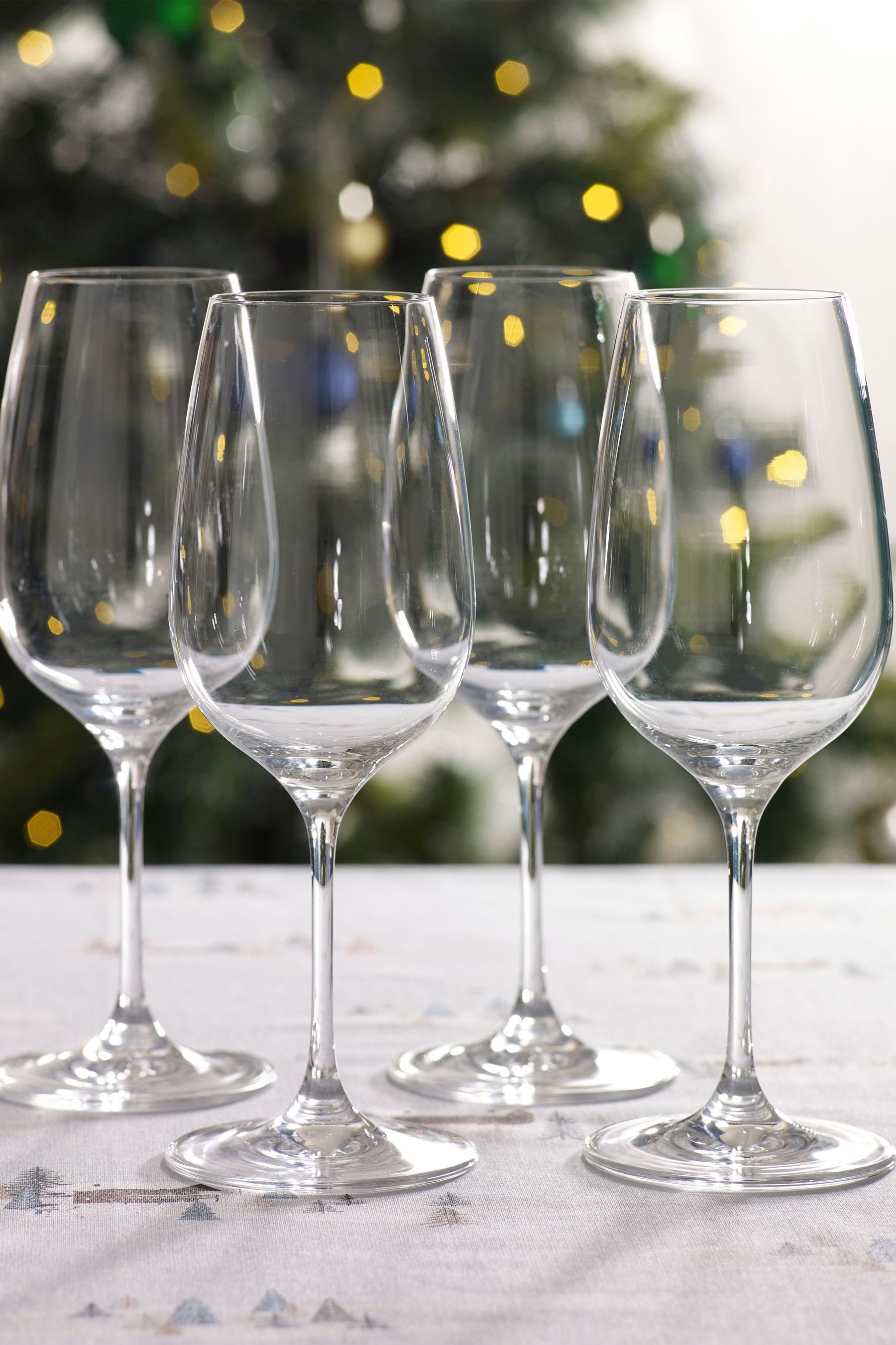 Buy Set of 4 Clear Nova Red Wine Glasses from the Next UK online shop